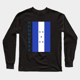 Honduras 504 Flag 06 Long Sleeve T-Shirt